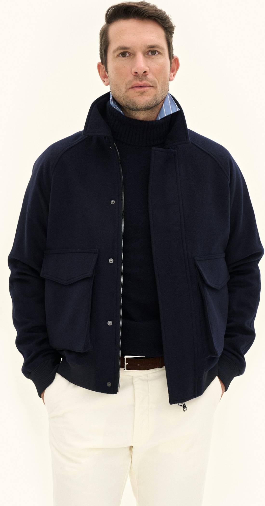 Wool Aviator Jacket
