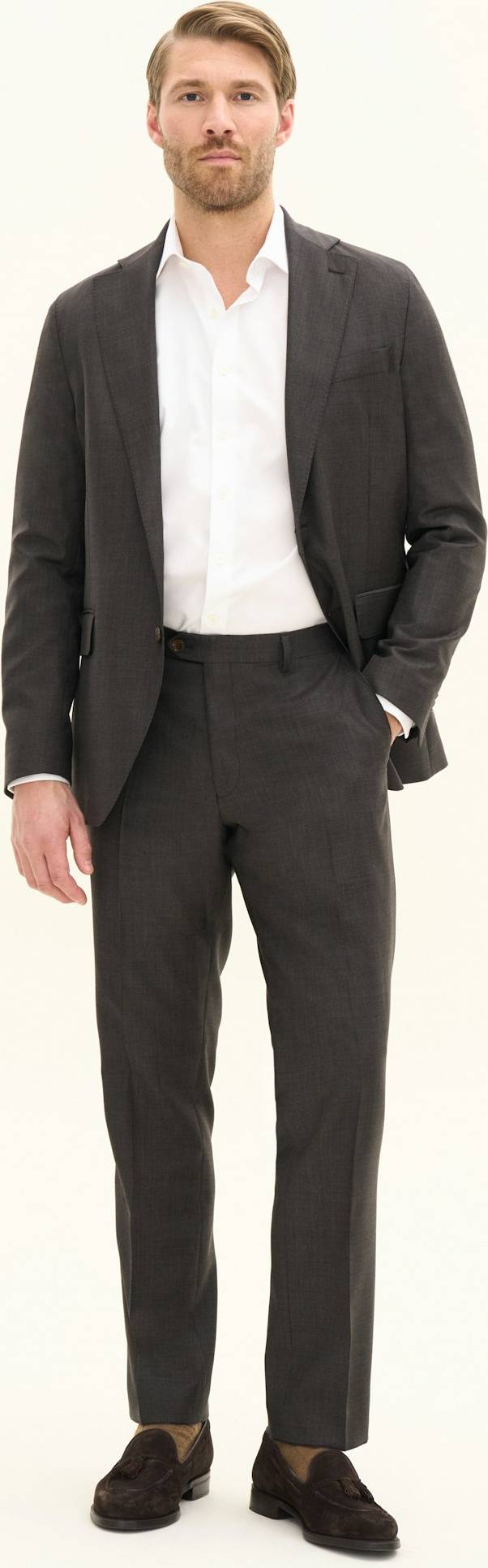 Regular Fit Microstructure Suit