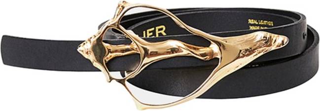 Rodebjer Bälte Shell Black Gold