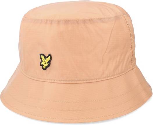 Lyle & Scott Beige Ripstop Tan Bucket Hatt