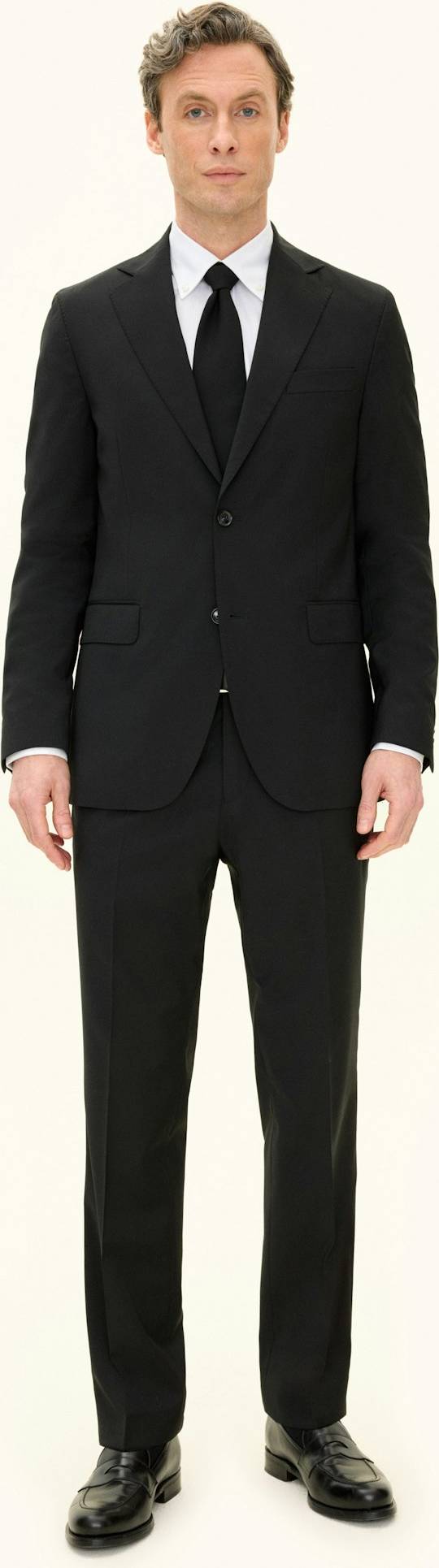 Slim Fit Microstructure Suit