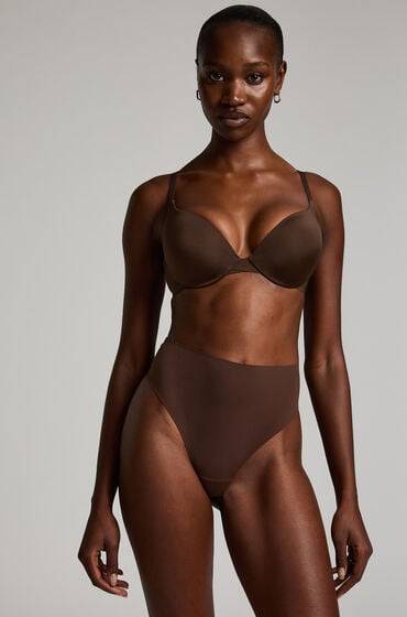 Hunkemöller Stringtrosa Smooth Brun