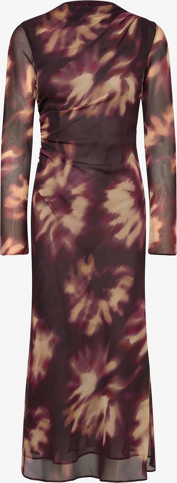 Mango Tie-Dye Ruched Dress - Multi/Patterned