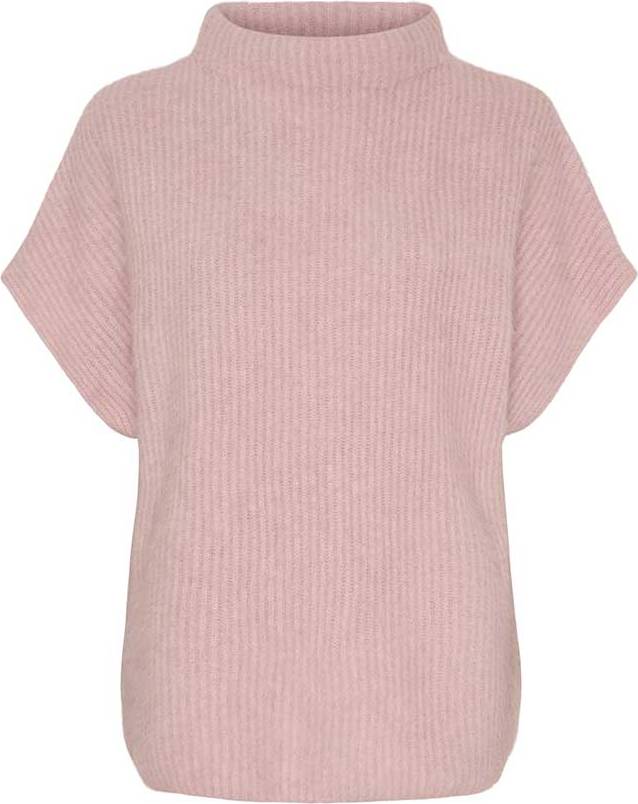 Isabelle Cashmere Raccoon Pullover Pink - Powder Pink/Rosa