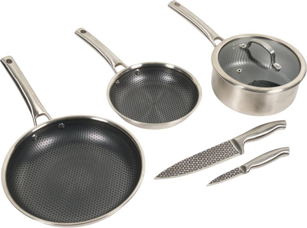 Kitchenmaster Hex Cookware Set 6 pcs Cookware Set 6 Parts