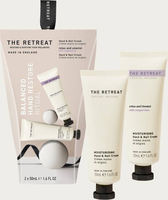 The Retreat Balanced Hand Restore Ritual Cream Set