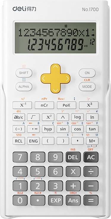 Saudism Deli 240 Functions Scientific Calculators Multifunction Function Engineering Calculators 2- 12digit Math Calculators