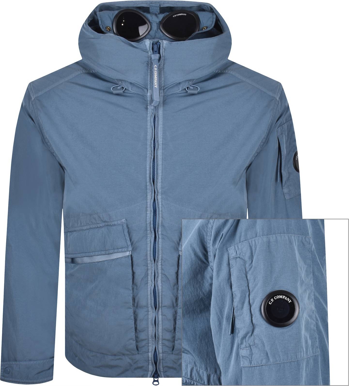 C.P. Company Chrome-R Goggle Jacket Blue