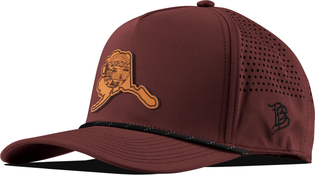 49 Original Curved 5 Panel Rope - Maroon / Classic