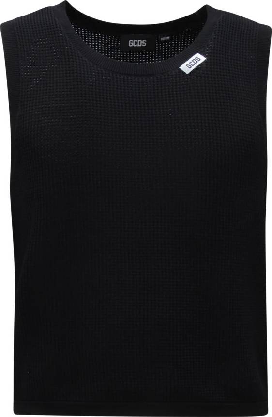 GCDS Open Knit Tank Top Toppar