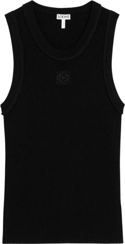 Loewe Anagram Ribbed Tank Top Toppar
