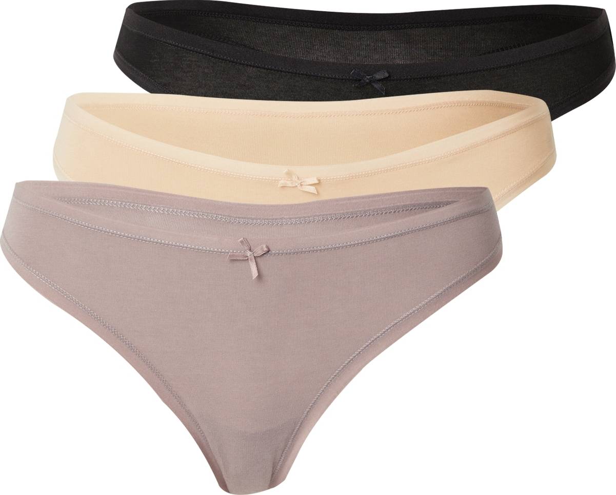 String Jack - Beige/Taupe/Sort