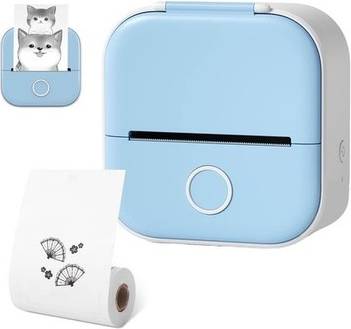 Sodial Print Pod Sticker Printer, Printer, Inkless Sticker Printer Portable 7931