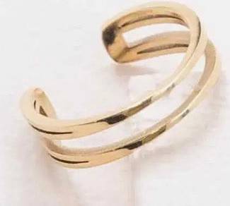 Ear cuff jewelry Double Ear Cuff