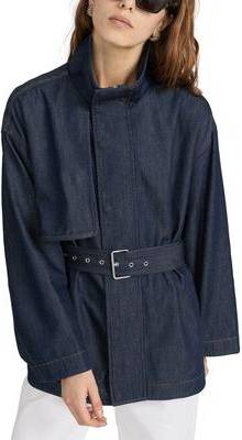Frame The Short Field Trench Jacket - Rinse