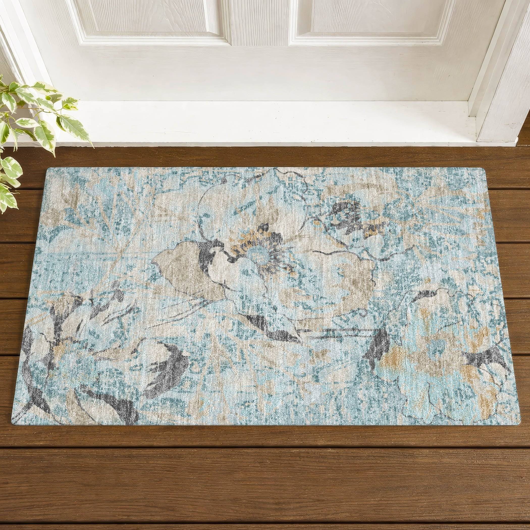 Addison Rugs Machine Washable Indoor/ Outdoor Abstract Wales Chantille Rug