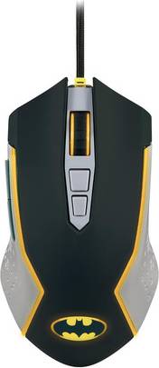 Viewsonic Batman Edition Gaming Mouse, Yellow LED Lighting, Adjustable DPI, Wired, Official DC Collection, Fast and Precise Movement, Configurable Side Buttons