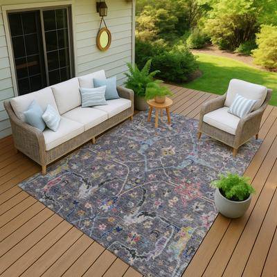 Addison Rugs Machine Washable Indoor/ Outdoor Traditional Vintage Chantille Rug