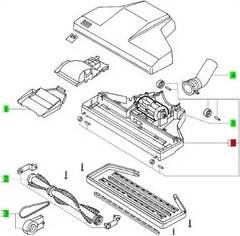 Festool CL212 452941 Lower Part