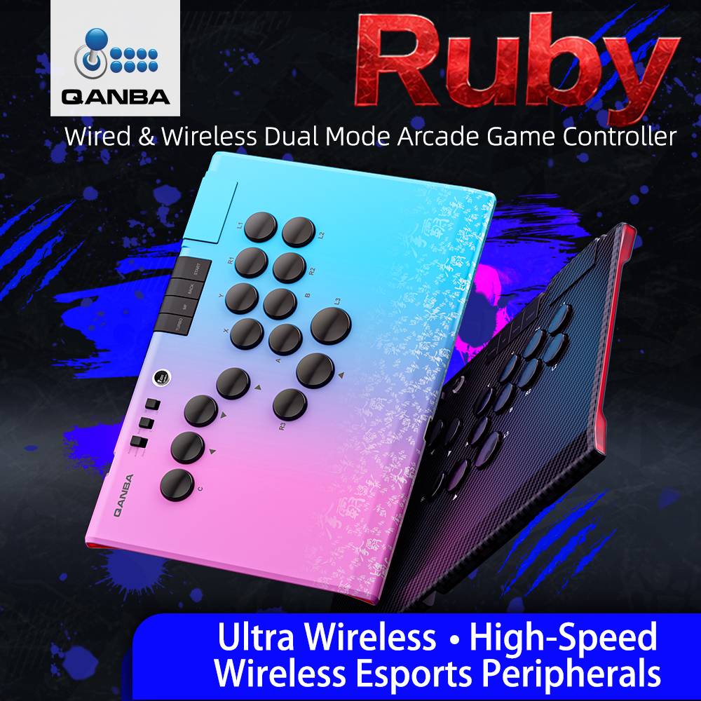 Qanba Ruby Leverless Arcade Controller