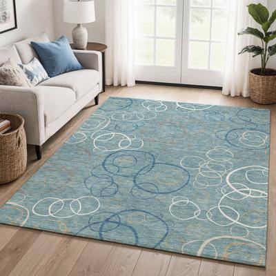 Addison Rugs Premium Washable Super Soft Modern Bowdle Mayfield Rug