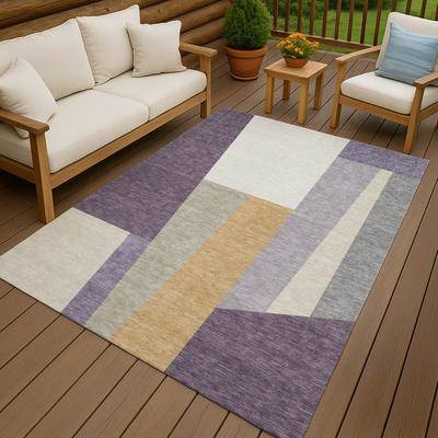 Addison Rugs Machine Washable Indoor/ Outdoor Contemporary Jolie Chantille Rug