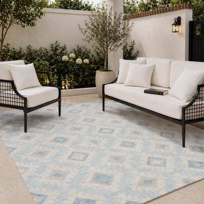 Addison Rugs Machine Washable Indoor/ Outdoor Global Pierre Chantille Rug
