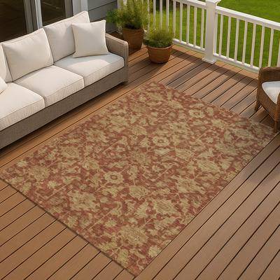 Addison Rugs Machine Washable Indoor/ Outdoor Casual Traditional Chantille Rug