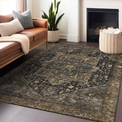 Addison Rugs ACN1240FU5X8 Rug 5 Ft x 7.5 Ft Brown