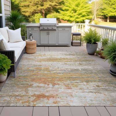Addison Rugs Machine Washable Indoor/Outdoor Modern Graci Chantille Rug
