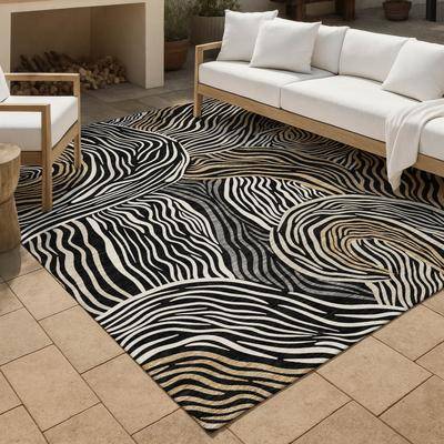 Addison Rugs Machine Washable Indoor/ Outdoor Modern Cortez Chantille Rug