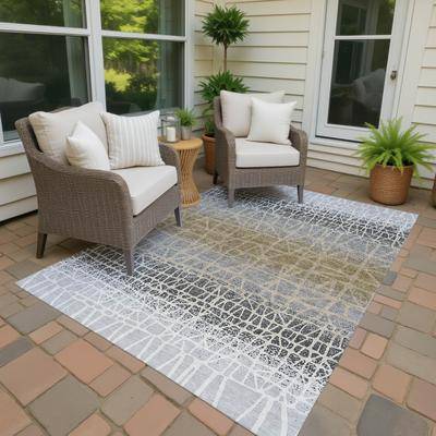 Addison Rugs Machine Washable Indoor/ Outdoor Boho Global Chantille Rug