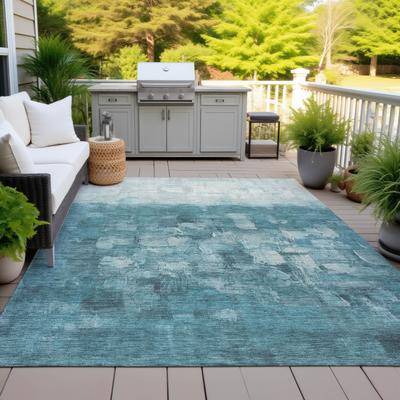 Addison Rugs Machine Washable Indoor/Outdoor Abstract Charm Chantille Rug