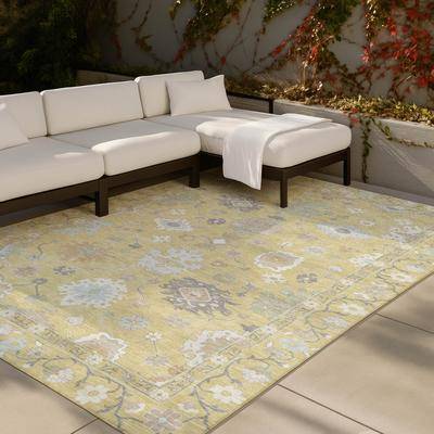Addison Rugs Machine Washable Indoor/ Outdoor Traditional Paonia Chantille Rug