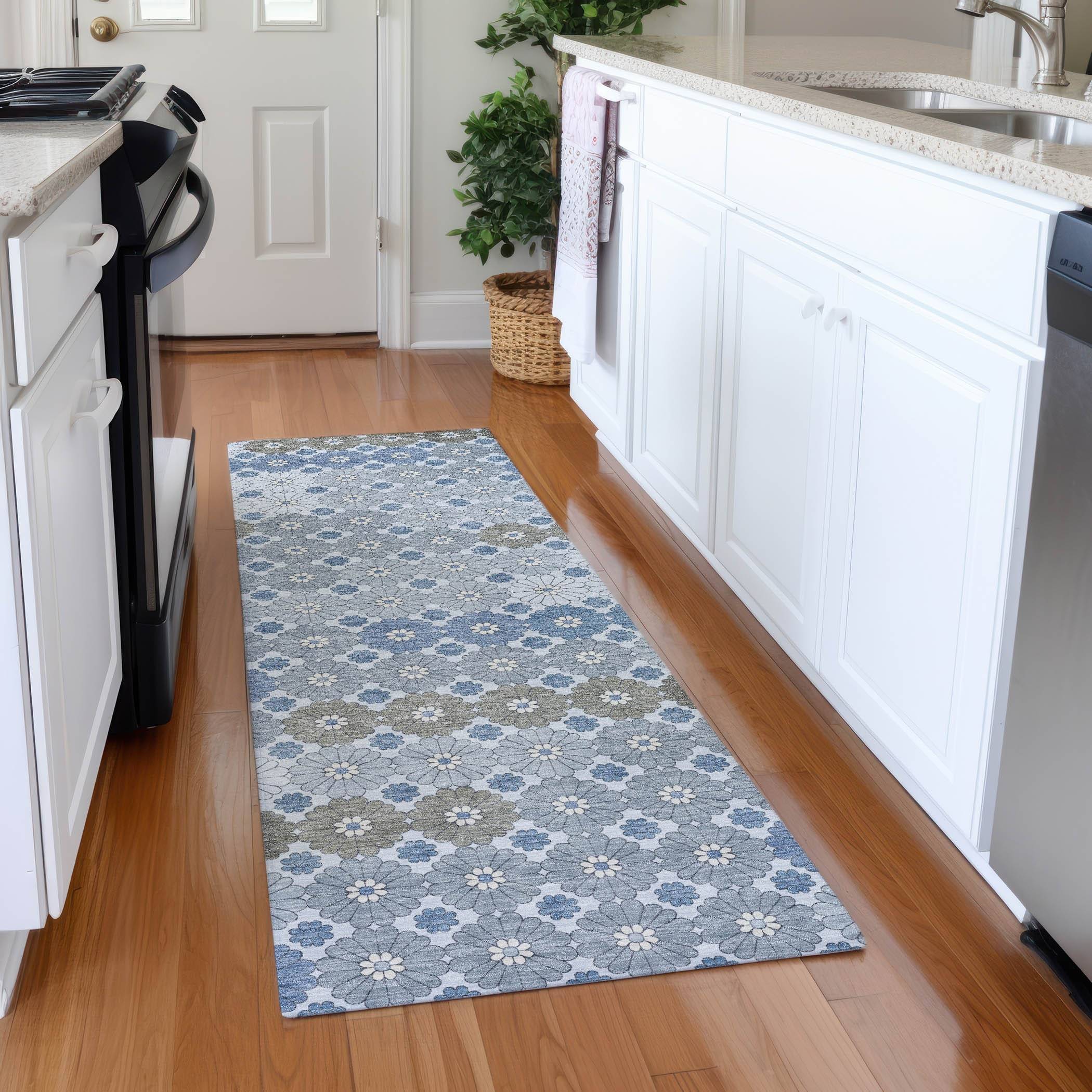 Addison Rugs Premium Washable Super Soft Whimsy Mosaic Mayfield Rug