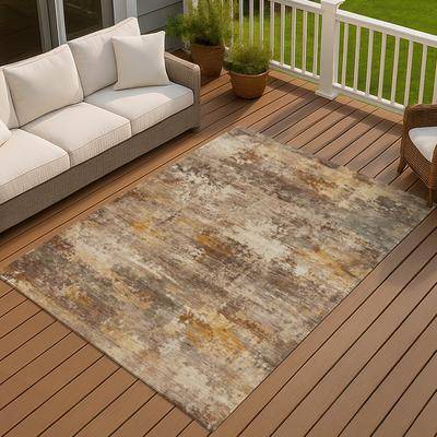 Addison Rugs Machine Washable Indoor/ Outdoor Modern Blend Chantille Rug