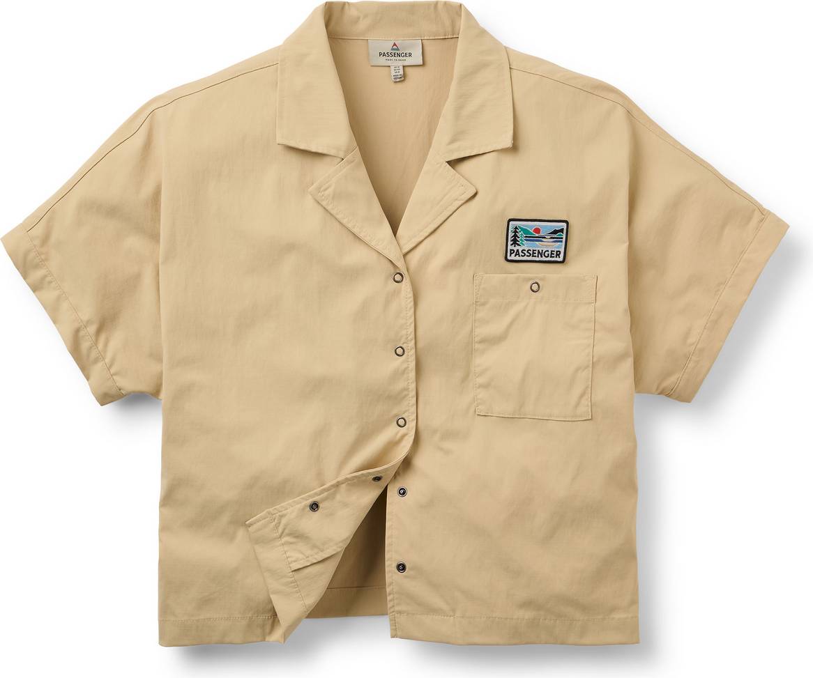 Arden Ripstop Bluse - Beige