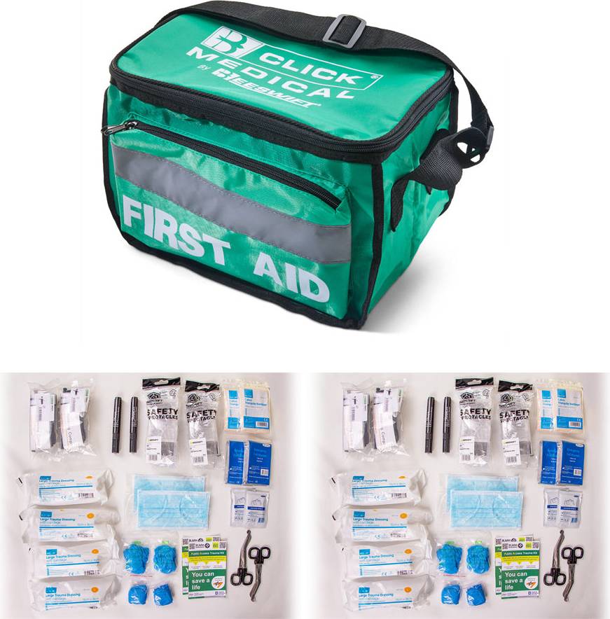 Beeswift Pact Large In First Aid Haversack - Green