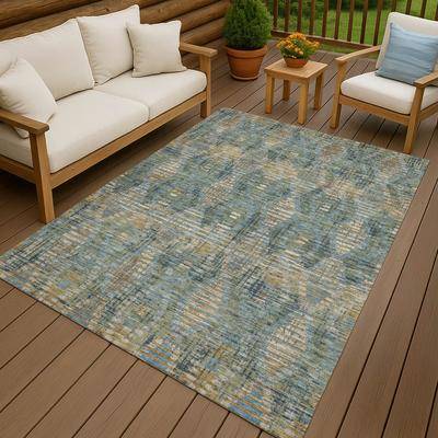 Addison Rugs Machine Washable Indoor/ Outdoor Modern Ignacio Chantille Rug
