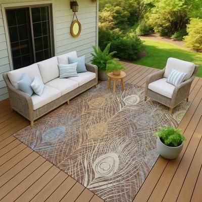 Addison Rugs Peacock Chantille Rug