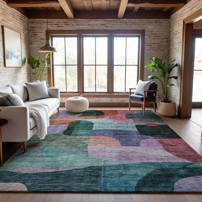 Addison Rugs Premium Washable Super Soft Contemporary Abstract Mayfield Rug
