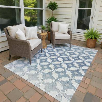Addison Rugs Machine Washable Indoor/ Outdoor Modern Gia Chantille Rug