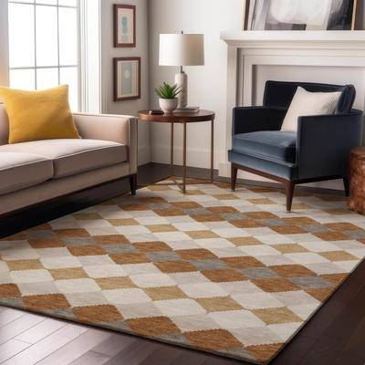 Addison Rugs Premium Washable Super Soft Diamond Modern Mayfield Rug