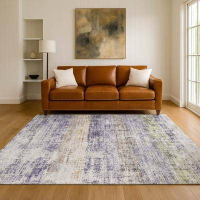 Addison Rugs Premium Washable Super Soft Vintage Stripe Mayfield Rug