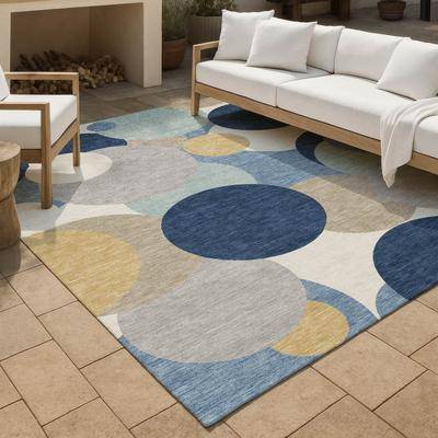 Addison Rugs Machine Washable Indoor/ Outdoor Contemporary Union Chantille Rug