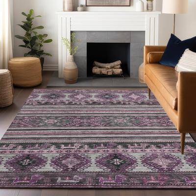 Addison Rugs Rug ACN1626PP8X10 Rug 8 Ft x 10 Ft Purple