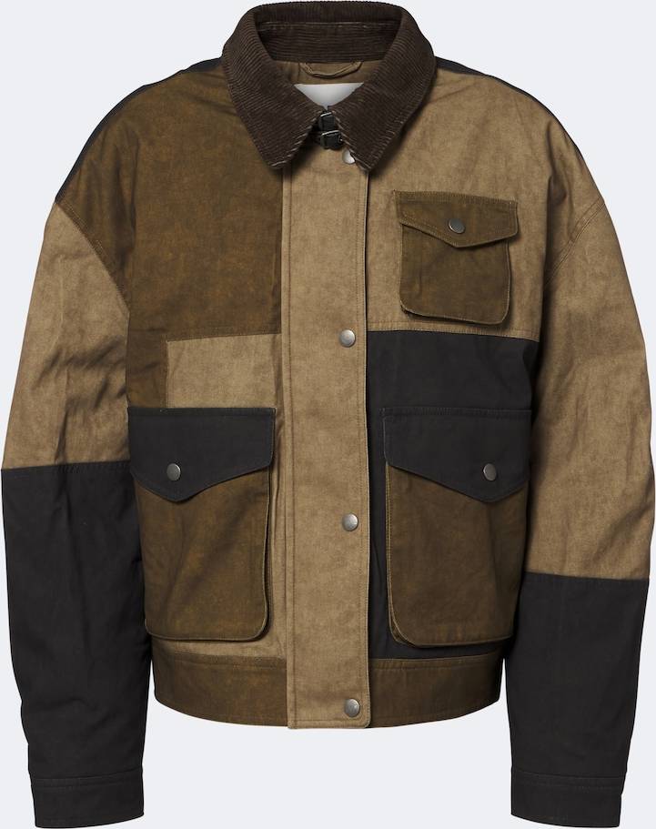 Isabel Marant Étoile Risla Patchwork Cotton Jacket - Multicoloured