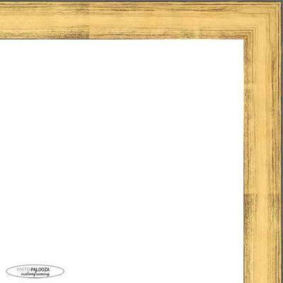 Photo box CustomPictureFrames Photo Size Shadow Box 1.5" Depth - Gold Photo Frame