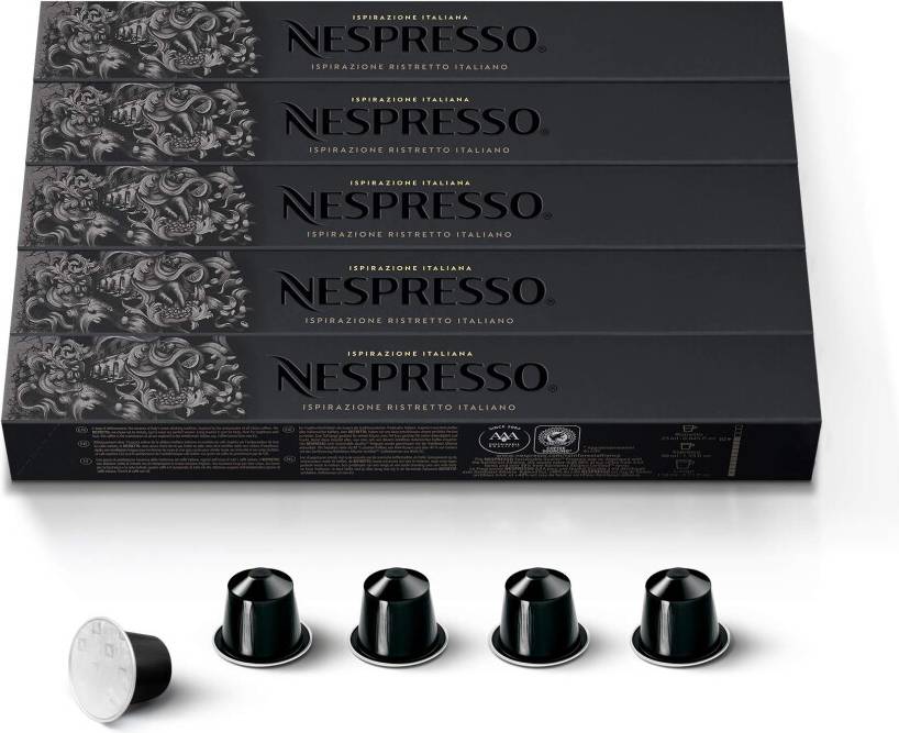 Nespresso Ristretto Capsules Caffe 50 pcs