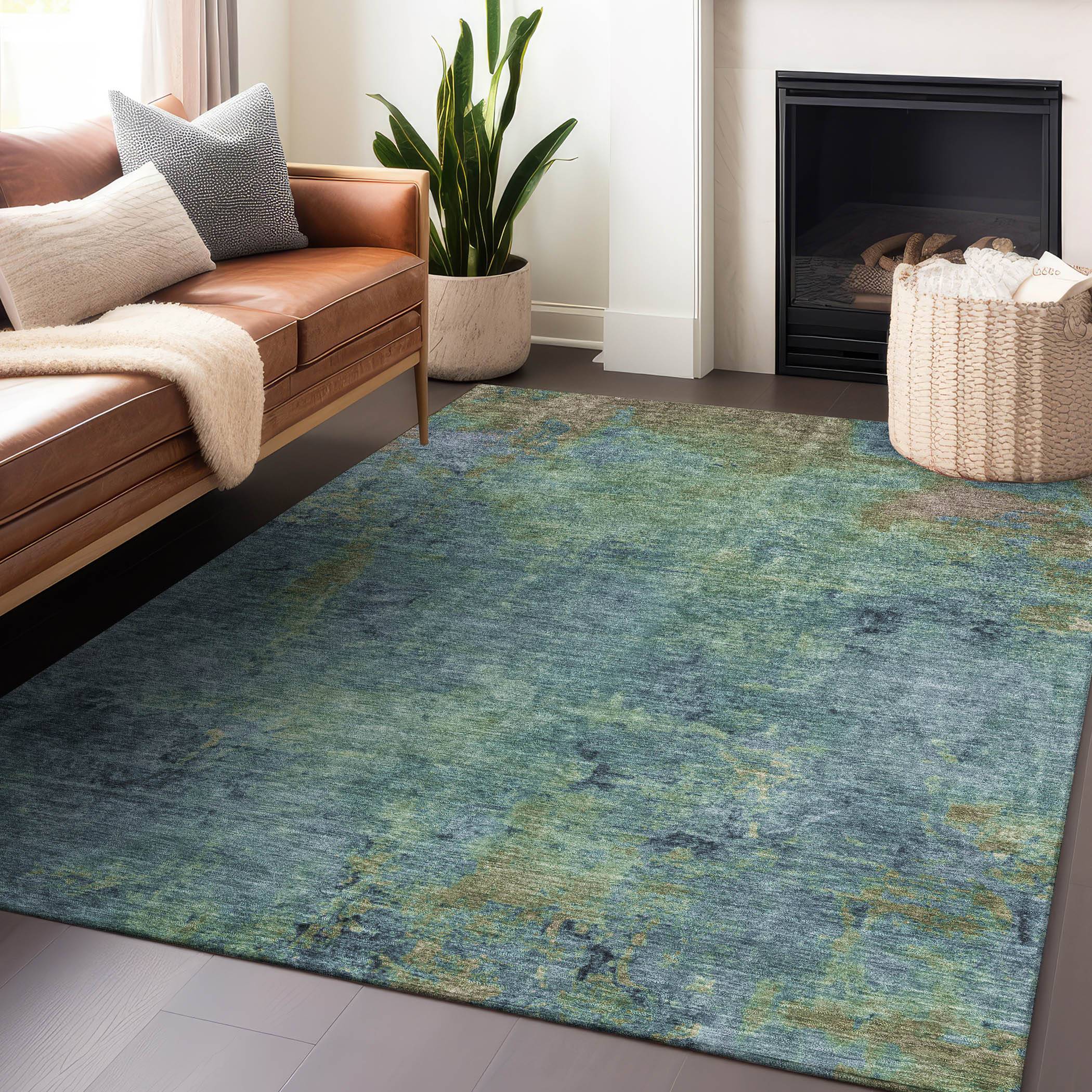 Addison Rugs ACN1287BU30X46 Rug 2.5 x 3.83 Ft Blue